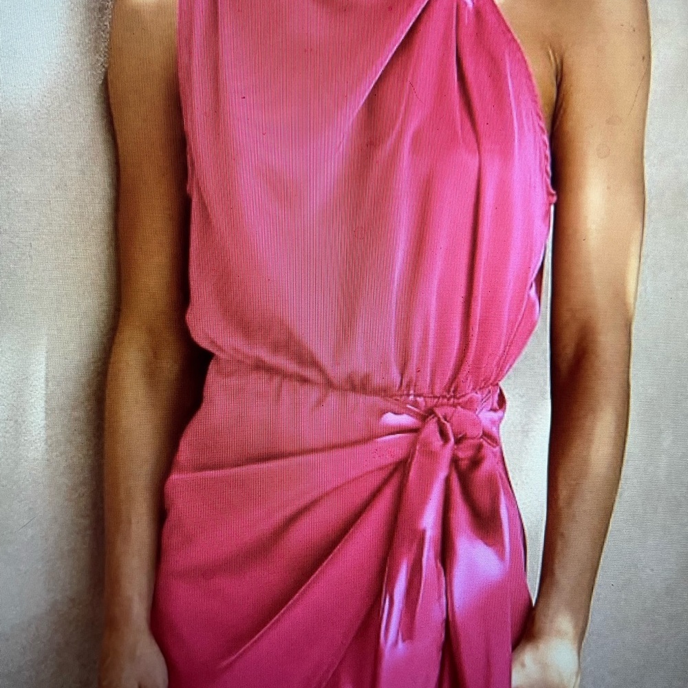 Short Satin Dress